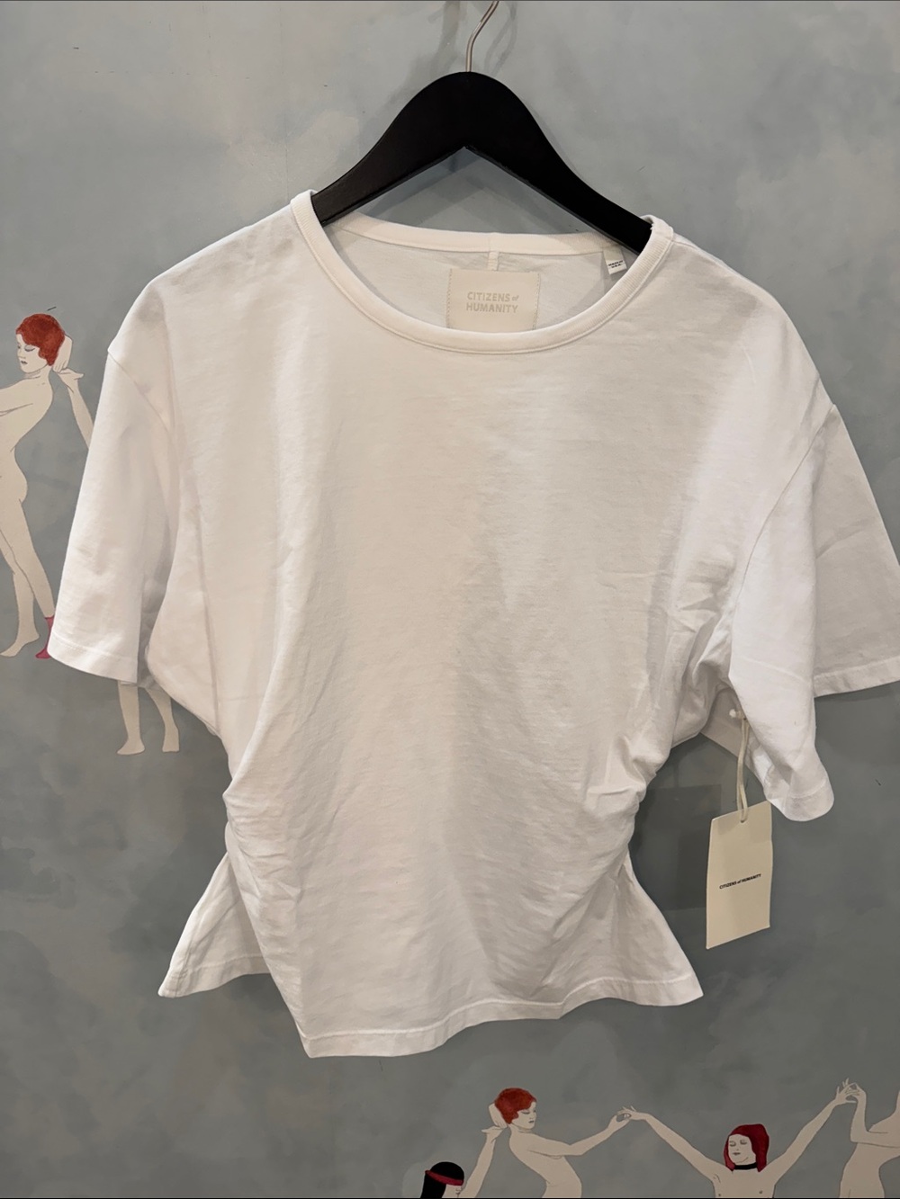 Citizens Of Humanity White Fabien Tee